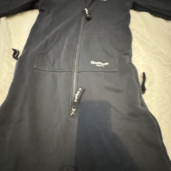 ONEPIECE Norweigian Original Jump In Fleece Full Zip Jumpsuit Dark blue XS - Picture 5 of 11